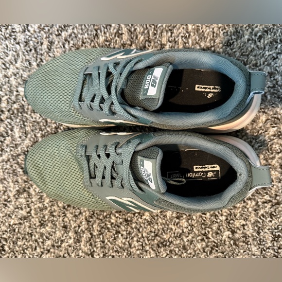 New Balance 009v1 Green Sneakers - Picture 3 of 4